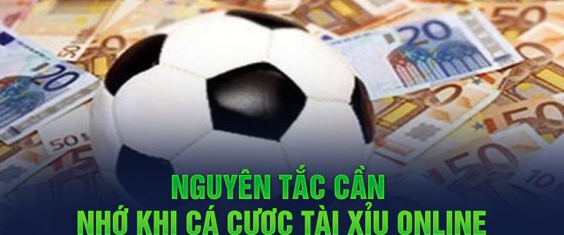 Nguyên tắc cần nhớ khi cá cược Tài Xỉu online